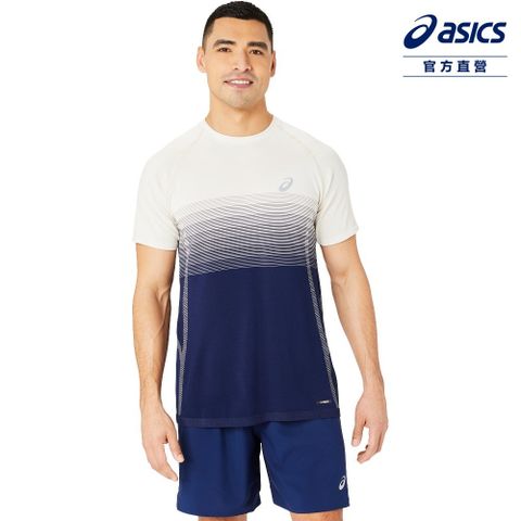 Asics 亞瑟士 短袖上衣 男款 ACTIBREEZE 海外版 跑步上衣 2011C398-200