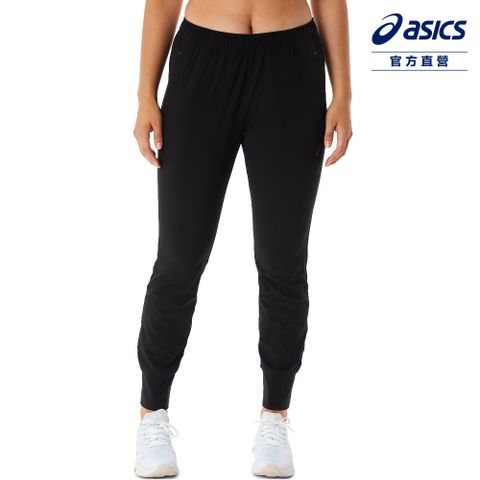 Asics 亞瑟士 平織長褲 女款 海外版 訓練下著 2032C708-001