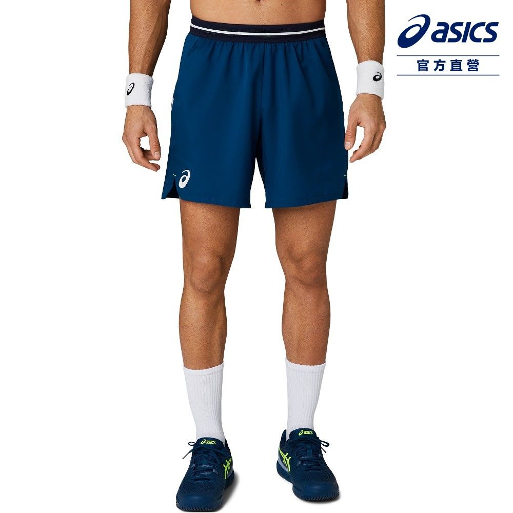 Asics 亞瑟士   7吋平織短褲 男款 PRO-FIT 海外版 網球下著 2041A301-412