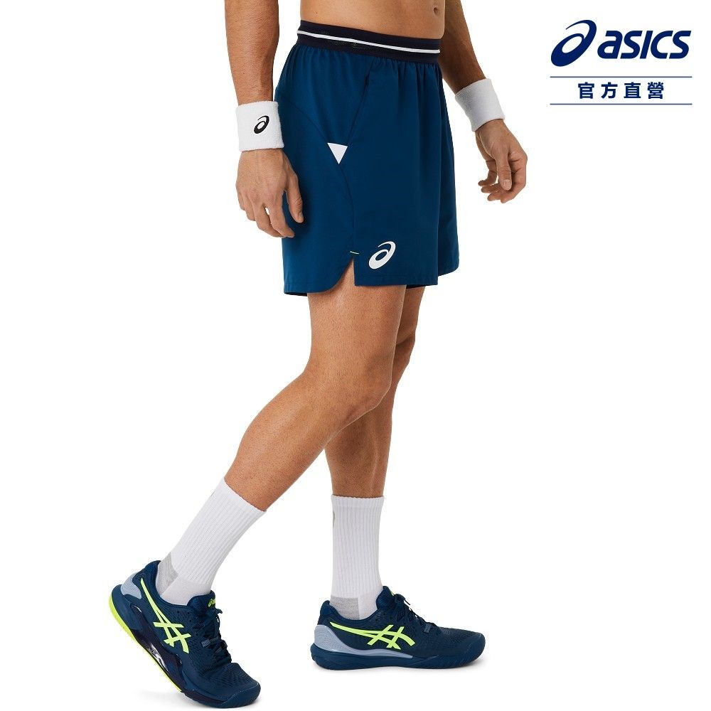 Asics 亞瑟士   7吋平織短褲 男款 PRO-FIT 海外版 網球下著 2041A301-412