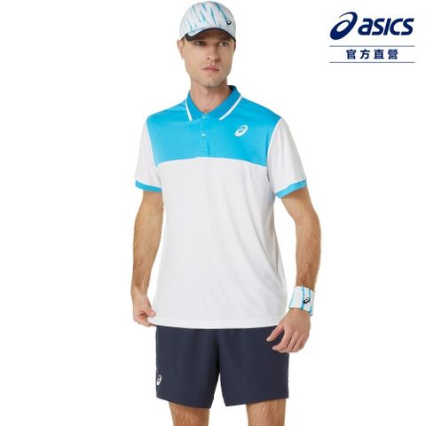 Asics 亞瑟士 POLO衫 男款 海外版 網球上衣 2041A256-105