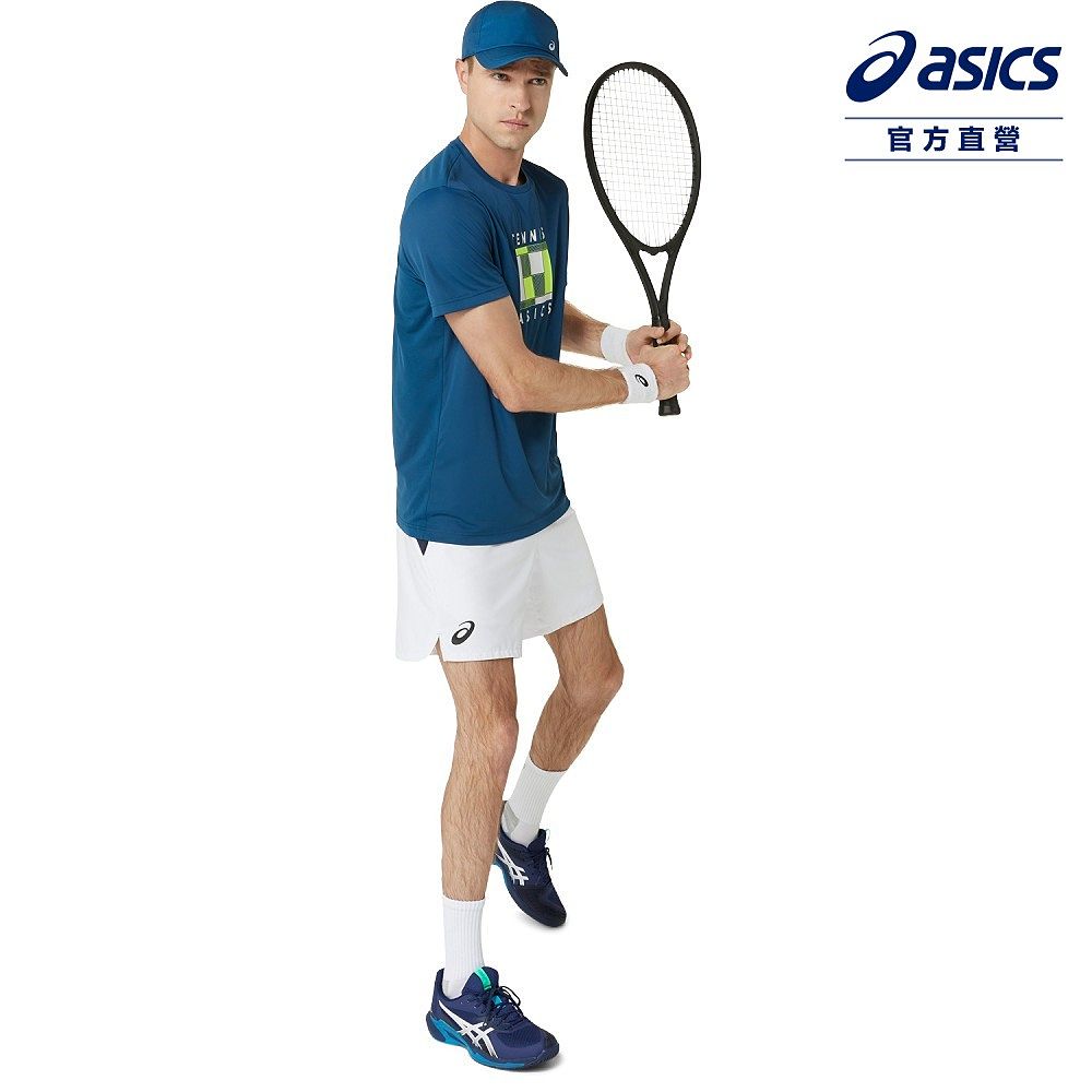 Asics 亞瑟士   短袖上衣 男款 海外版 網球上衣 2041A300-412