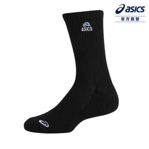 ASICS 亞瑟士 中筒襪 男女中性款 排球配件 3053A161-001
