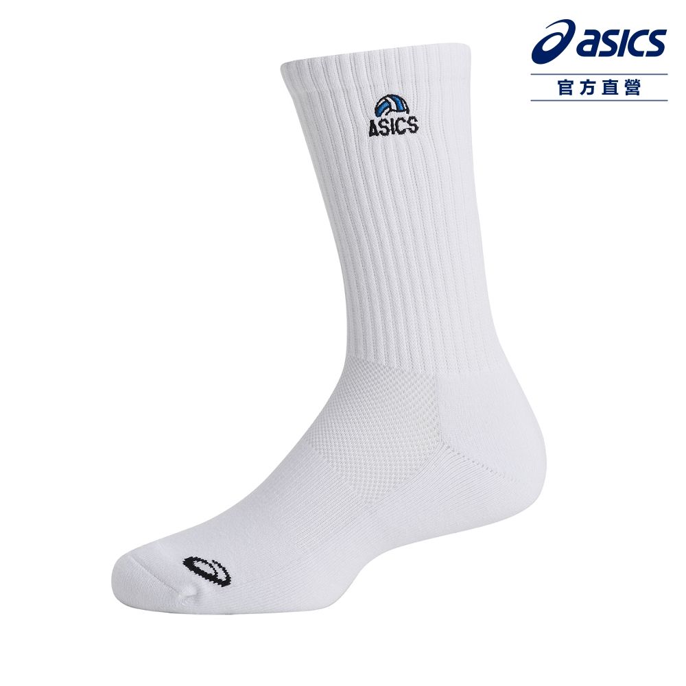 Asics 亞瑟士   中筒襪 男女中性款 排球配件 3053A161-100