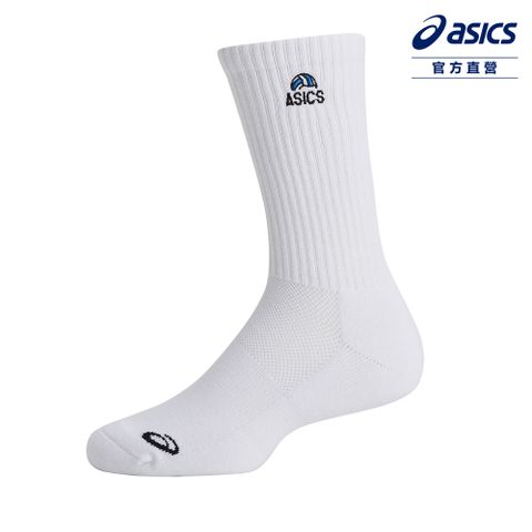 Asics 亞瑟士 中筒襪 男女中性款 排球配件 3053A161-100