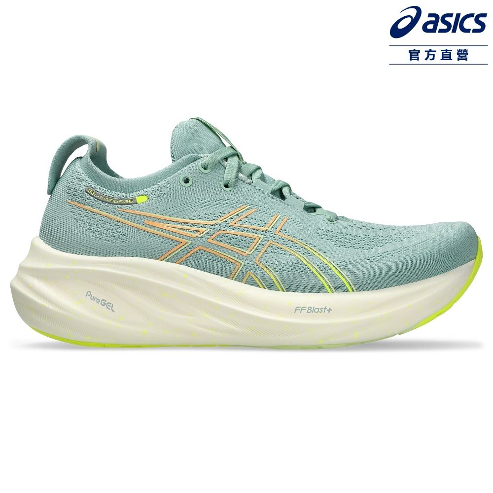 Asics 亞瑟士   GEL-NIMBUS 26 (D) 女款 寬楦 緩衝 慢跑鞋 1012B602-301