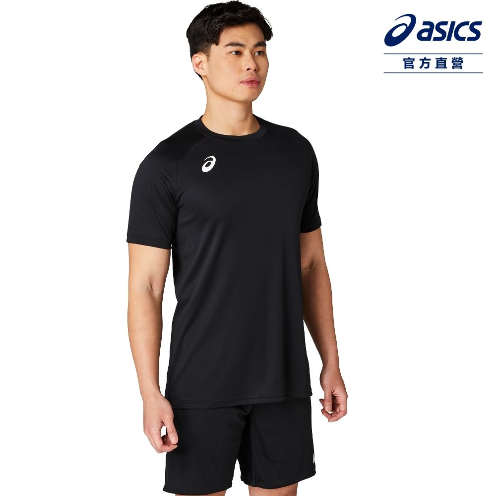 Asics 亞瑟士 短袖上衣 男女中性款 日本版 排球上衣 2053A192-001