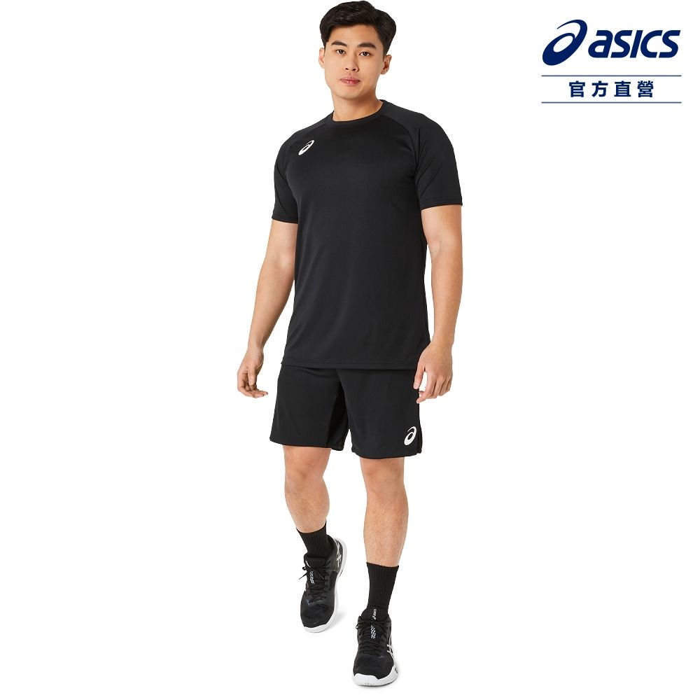 Asics 亞瑟士 短袖上衣 男女中性款 日本版 排球上衣 2053A192-001