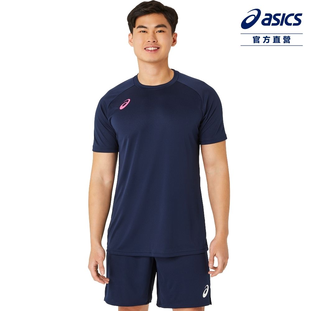 Asics 亞瑟士 短袖上衣 男女中性款 日本版 排球上衣 2053A192-400