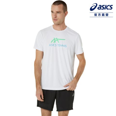 Asics 亞瑟士 短袖上衣 男款 海外版 網球上衣 2041A304-106