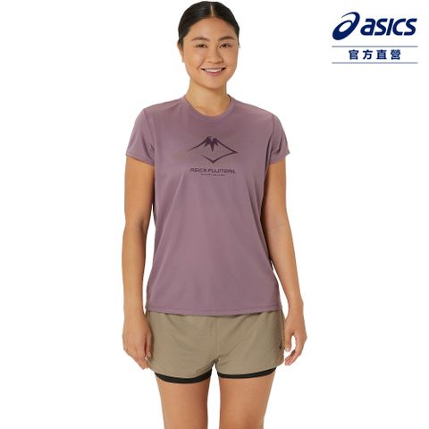 Asics 亞瑟士 短袖上衣 女款 FUJITRAIL 海外版 跑步上衣 2012C971-501