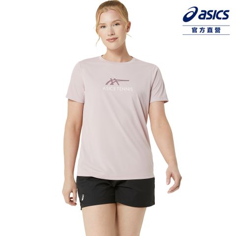 ASICS 亞瑟士 短袖上衣 女款 海外版 網球上衣 2042A322-706