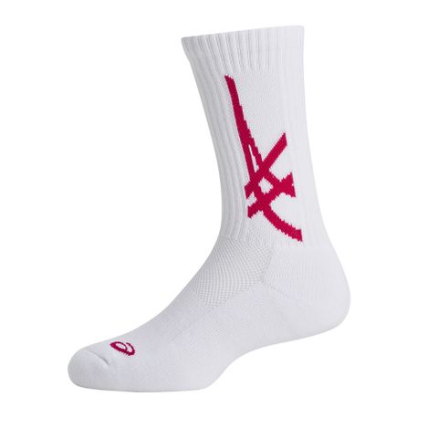 ASICS 亞瑟士 中筒襪 男女中性款 排球配件 3053A160-103
