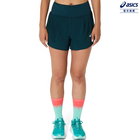 ASICS 亞瑟士 ROAD 3.5吋 短褲 女款   海外版型 跑步下著 2012C965-302