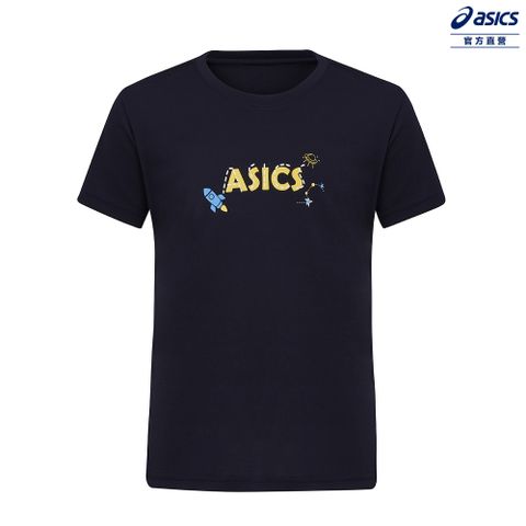 ASICS 亞瑟士 童 短袖上衣 男女中性款   亞洲版型 訓練上衣 2034A989-400
