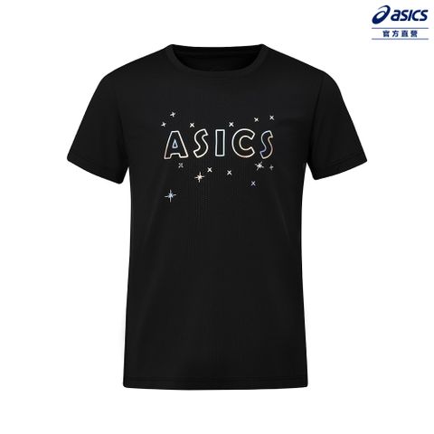 ASICS 亞瑟士 童 短袖上衣 男女中性款   亞洲版型 訓練上衣 2034A990-001
