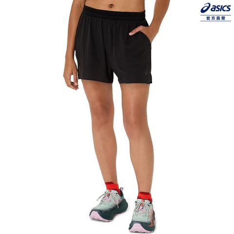 Asics 亞瑟士 平織短褲 女款 FUJITRAIL 海外版型 跑步下著 2012D205-001
