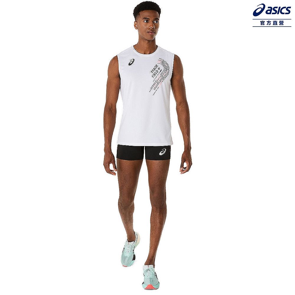 Asics 亞瑟士 田徑緊身短褲 男款   亞洲版型 田徑下著 2091A744-001