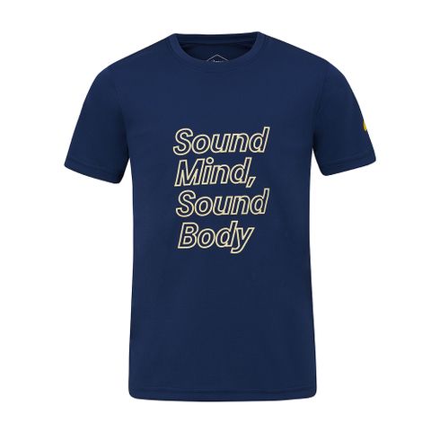 ASICS 亞瑟士 童 短袖上衣 男女中性款 夜光 亞洲版型 訓練上衣 2034A988-400