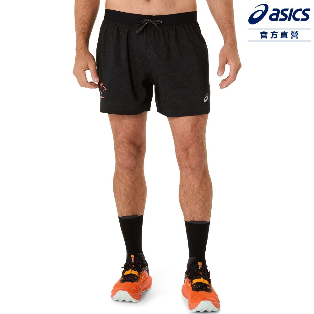 Asics 亞瑟士 5吋平織短褲 男款 FUJITRAIL 海外版 跑步下著 2011C988-003