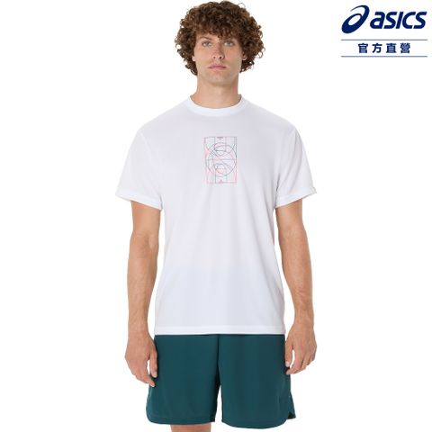 ASICS 亞瑟士 籃球短袖上衣 男女中性款 日本版型 籃球上衣 2063A406-100