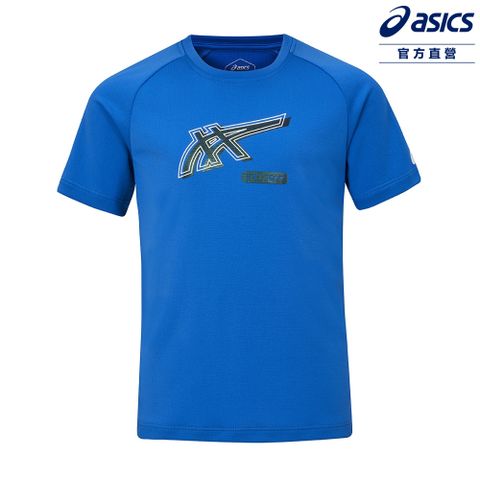 ASICS 亞瑟士 童 短袖上衣 男女中性款 亞洲版 訓練上衣 2034A991-405