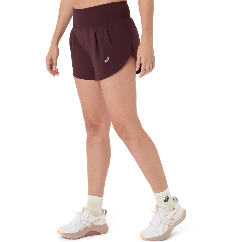 Asics 亞瑟士 ROAD 3.5吋 短褲 女款 海外版 跑步下著 2012C965-601
