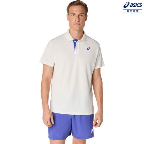ASICS 亞瑟士 POLO衫 男款 海外版 網球上衣 2041A340-101