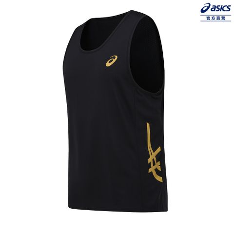 ASICS 亞瑟士 背心 男女中性款 亞洲版 田徑上衣 2093A231-001