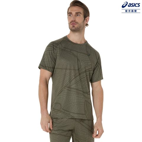ASICS 亞瑟士 短袖上衣 男款 ACTIMOTION海外版 訓練上衣 2031F199-300
