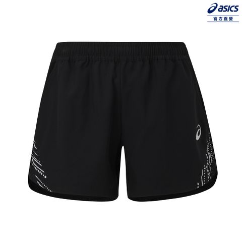 ASICS 亞瑟士 4吋平織短褲 女款 亞洲版 跑步下著 2012D404-001