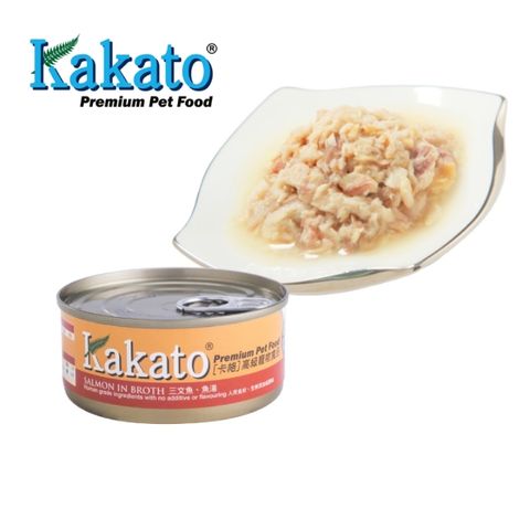 Kakato 卡格餐食罐 (鮭魚高湯)70g