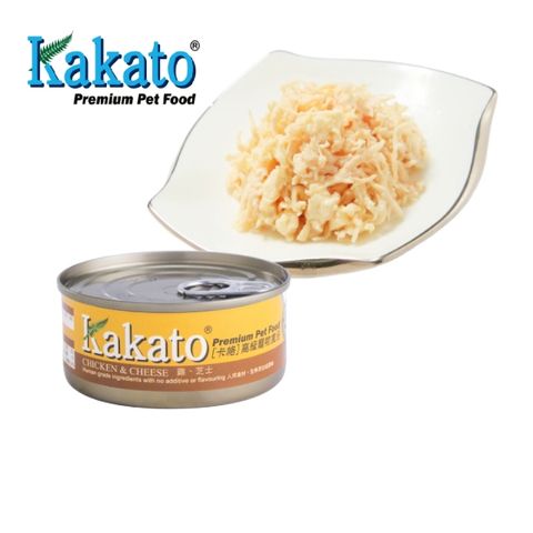 Kakato 卡格餐食罐 (雞、起司)70g