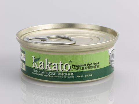 【Kakato 卡格】卡格餐食罐 鮪魚慕絲 40g