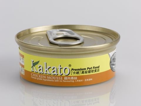 【Kakato 卡格】卡格餐食罐 雞肉慕絲 40g