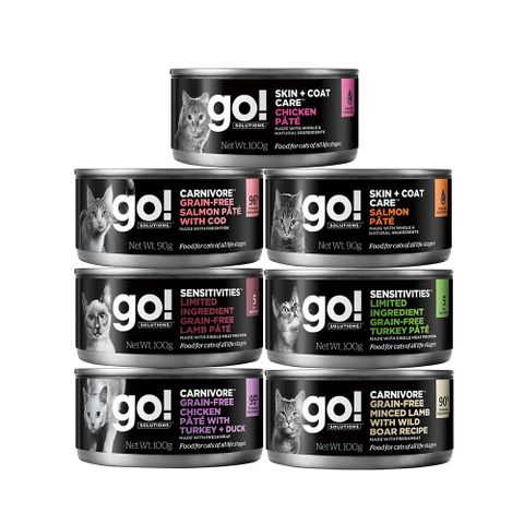 go! 德國貓主食罐 24件組 口味任選