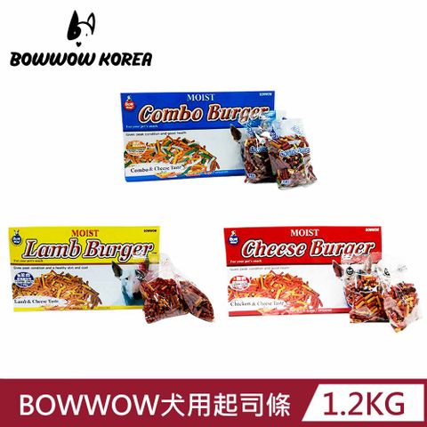 BOWWOW 犬用香濃起司條 (羊肉/雞肉/高鈣綜合) 1.2KG 多種口味任選