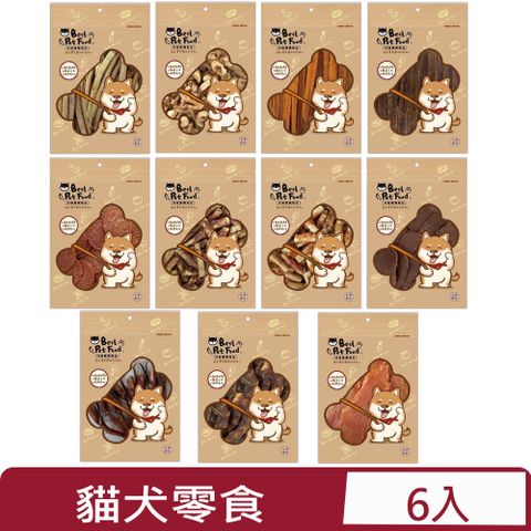 【6入組】Best Pet Food貝斯寵物食品-犬貓適用零食系列 60G~180G