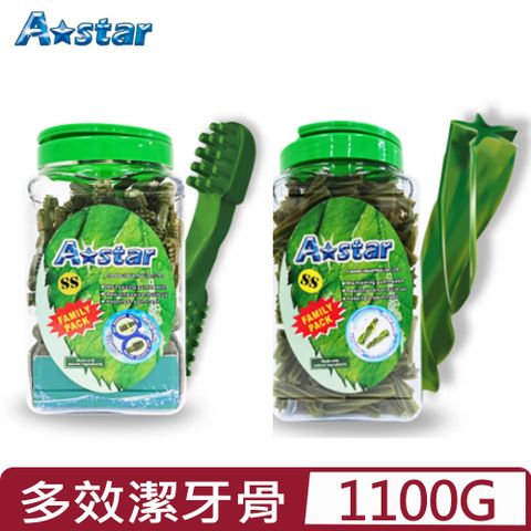 A Star Bones AStar-Bones AStar-多效潔牙骨(雙頭/螺旋) 桶裝-M/S/SS/3L/L/LL 1100g