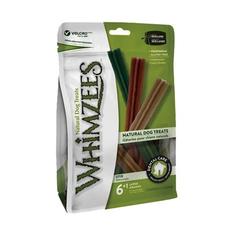 Whimzees 唯潔 -六角長條型潔牙骨超值包L(7入) 熱銷韓國