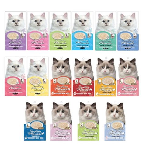 Hartz [6入組] Hulu Cat 誘惑的慕絲肉泥-15g*4P 多款口味