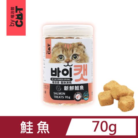 喵洽普 貓咪凍乾零食-鮭魚  70g