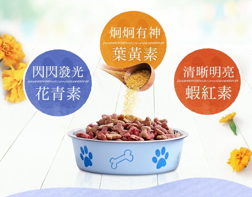 閃閃發光花青素炯炯有神葉黃素清晰明亮蝦紅素