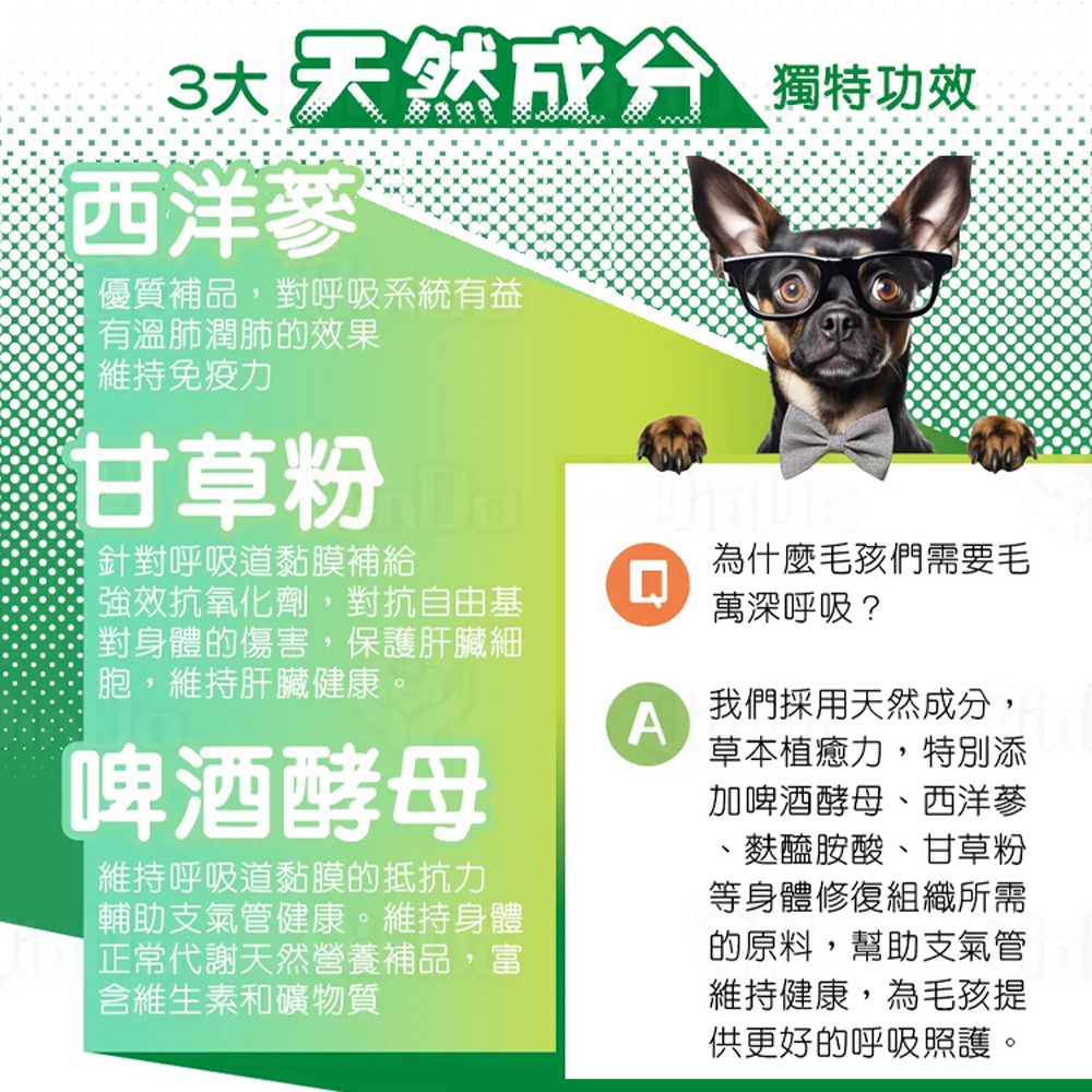 Mao One 毛萬 犬用深呼吸70g