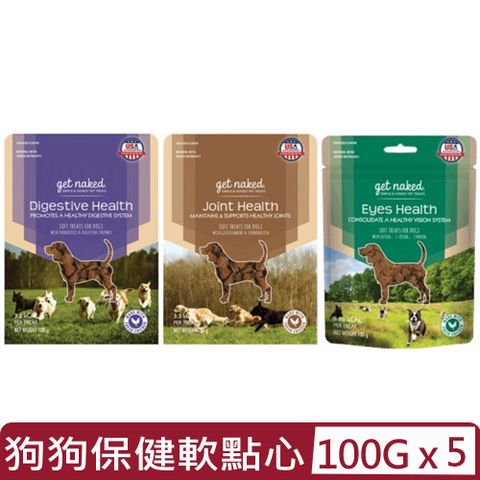 【5入組】NPIC健納緹-頂級保健軟點心(狗狗專用)100g