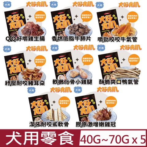 【5入組】大好食肌 - 毛孩健康的補給 40G~70G