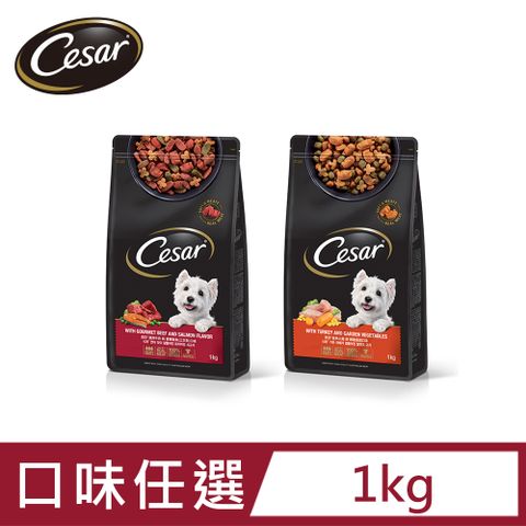 Cesar 西莎 【3包】狗乾糧 1kg 寵物/狗飼料/狗食