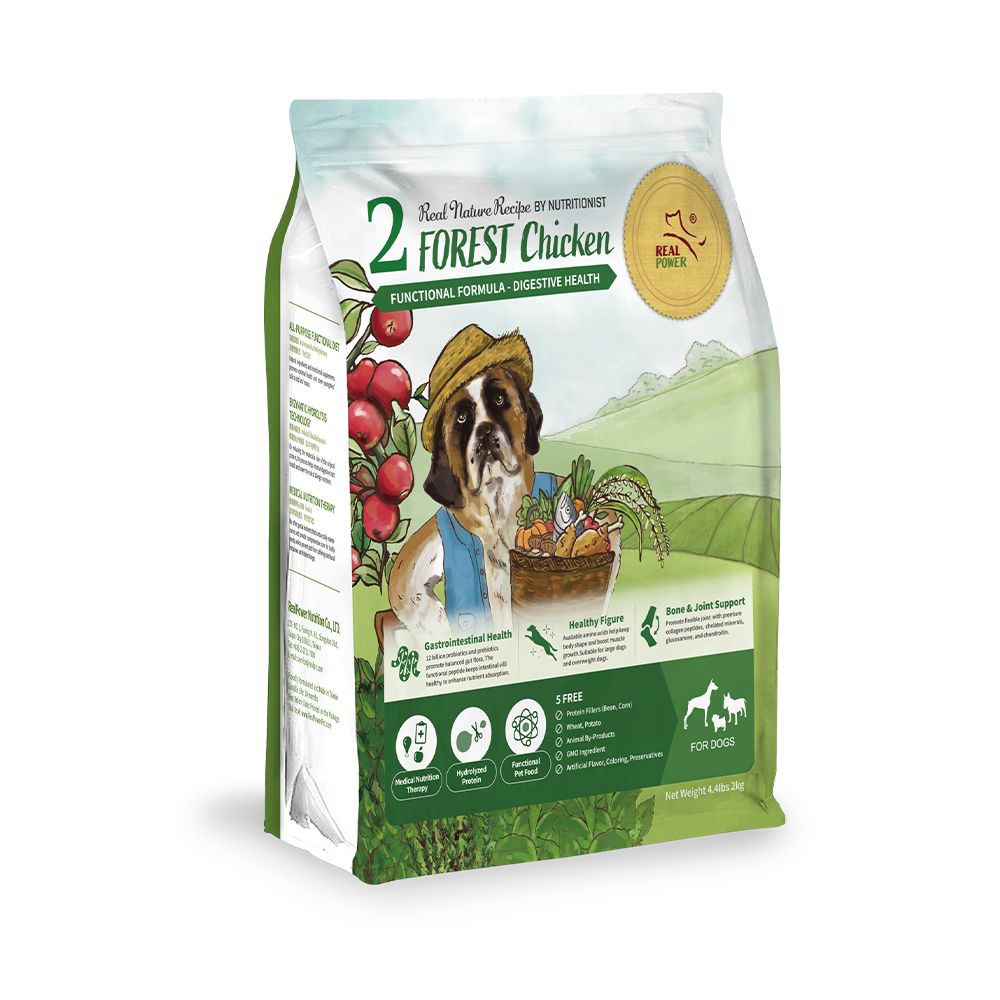 REAL POWER 瑞威寵糧 【 瑞威】天然平衡犬糧2號 森林燉雞 2kg