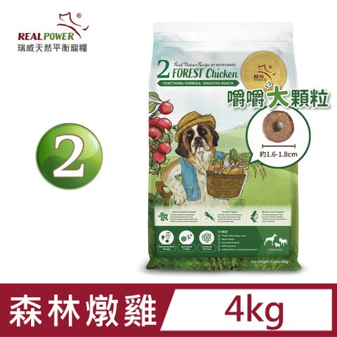 REAL POWER 瑞威寵糧 專為中大型犬研發顆粒