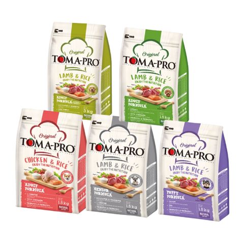TOMA-PRO 優格 經典系列狗飼料13.6kg（幼犬、成犬、老犬、全齡犬）